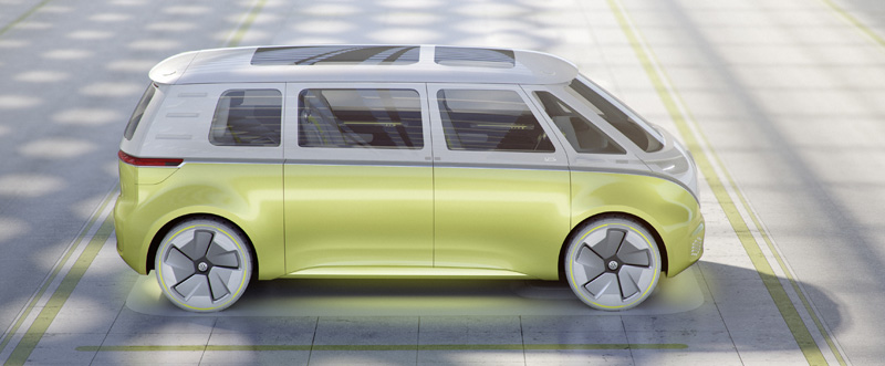 Volkswagen I.D. BUZZ Pure Electric Concept 2017